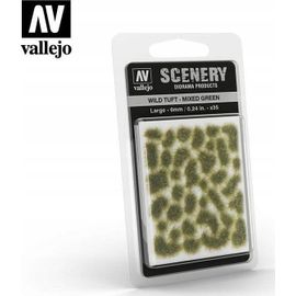 Wild Tuft Mixed Green 6mm-Vallejo