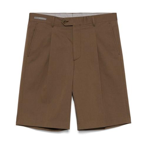 Corneliani - Shorts > Casual Shorts - Brown