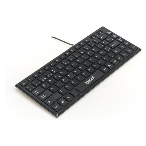 iggual - Clavier - 60% - TKL - USB - QWERTY - noir