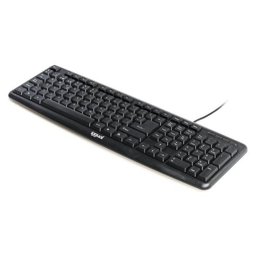 iggual CK-BASIC-105T - Clavier - USB - QWERTY - noir