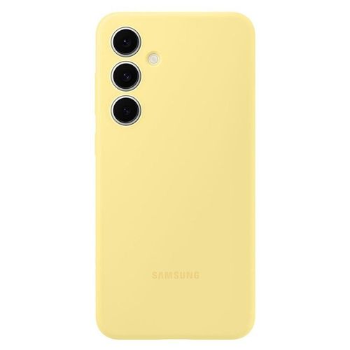 Samsung Ef-Ps721 - Coque De Protection Pour Téléphone Portable - Silicone - Jaune - Pour Galaxy S24 Fe