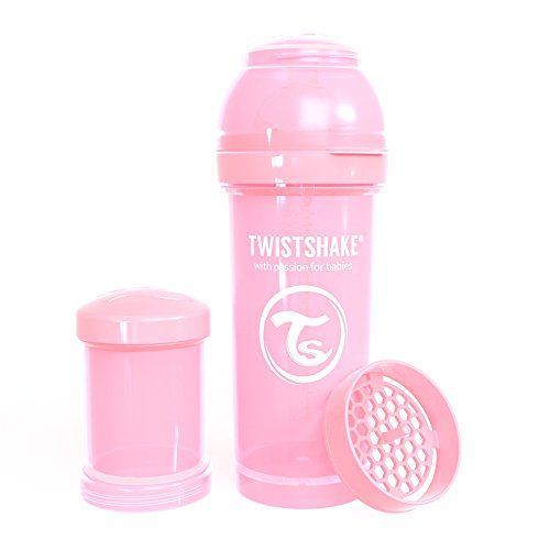 Biberon Anti-Colique Rose 260 Ml De Twistshake