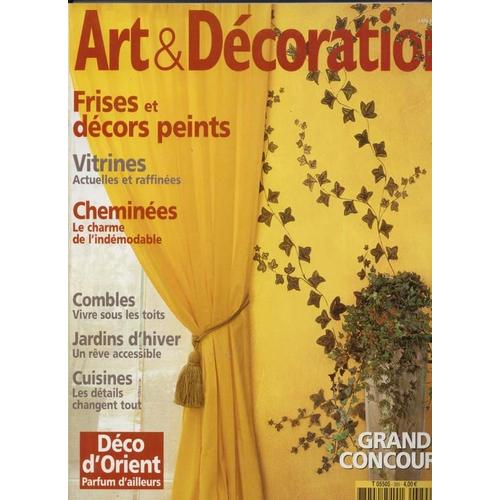 Art & Decoration N° 389 : Frises Et Décors Peints