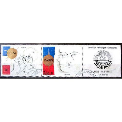 1981. P2142a: "Philexfrance 82": Dessins Symboliques De Trémois.