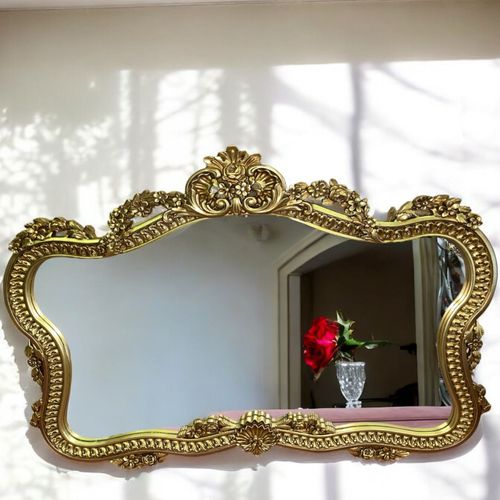 grand miroir doré