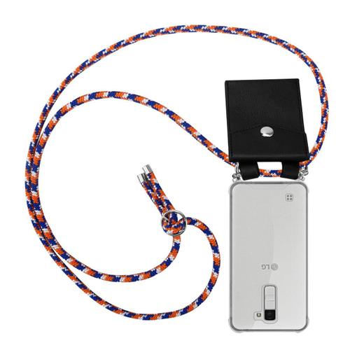 Coque Bandoulière Pour Lg K10 2016 Housse Necklace Etui Protection