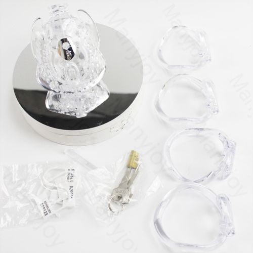 Nouvelle Collection De Jouets Sexuels Pour Hommes, Bol Avec Dispositif De Retenue Totale, Cage À Coq Avec 4 Anneaux De Pénis, Serrure De Bondage, Ceinture De Chasteté
