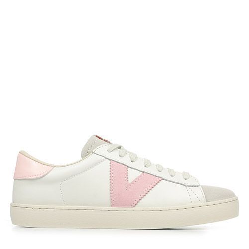 Victoria Baskests Basses Berlin En Cuir Blanc