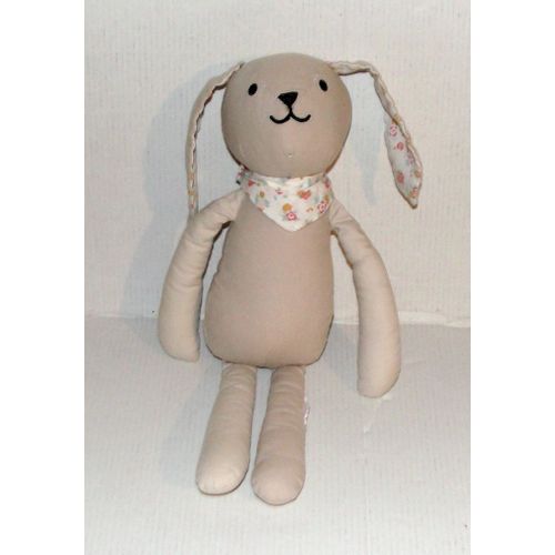 Doudou Lapin En Tissus Liberty Fleur Bout Chou Monoprix