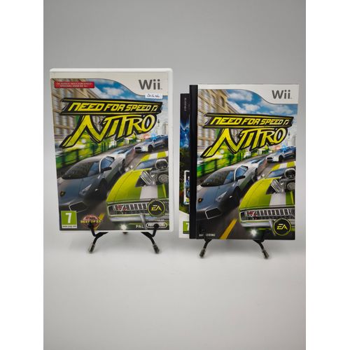 Jeu Nintendo Wii Need For Speed Nitro En Boite, Complet (Boite Nl)