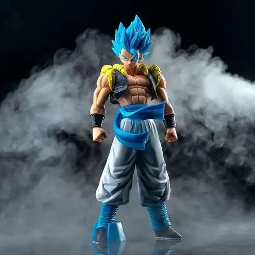 Figurines Dragon Ball Z Blue Gogeta 31cm Statue Pvc Jouets Modèles De Collection Pour Enfants Anime Collection Poupée Jouets Cadeau Anniversaire Nouveau