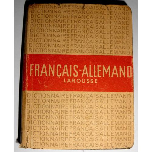 Dictionnaire Franco-Allemand De La Seconde Guerre.