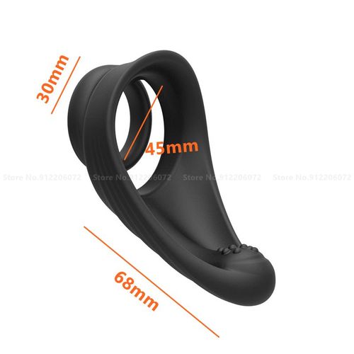 Cage De Chasteté En Silicone Pour Homme, Anneau De Pénis, Manchon De Bondage, Boule, Civière, Massage Des Testicules, Retarde L'éjaculation, Jouets Sexuels