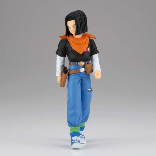 Figurine Android C-17 Dragon Ball Z Dbz Banpresto Solid Edge Works Bandai