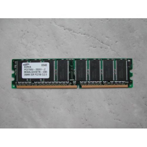 Samsung - Mémoire - 256 Mo - DDR - PC 2700