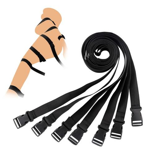 Sangles De Bondage En Nylon Pour Homme Et Femme, 7 Pièces, Jouets Sexuels Pour Adulte, Corde Bdsm