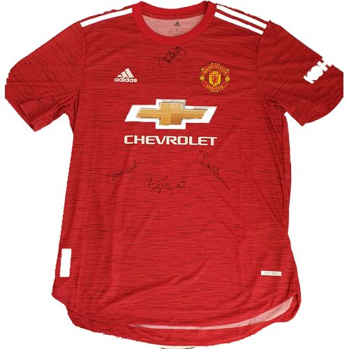 Maillot Manchester United Dédicacé - 2021