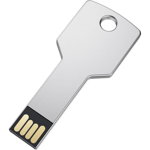 32Go Cl USB Forme de Cl USB 2.0 Argent Cle USB Nouveaut Mmoire Stick tanche Thumb Drive Stockage de Donnes Externe pour Cadeau