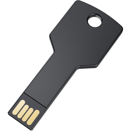 32Go Cl USB Forme de Cl USB 2.0 Noir Cle USB Nouveaut Mmoire Stick tanche Thumb Drive Stockage de Donnes Externe pour Cadeau