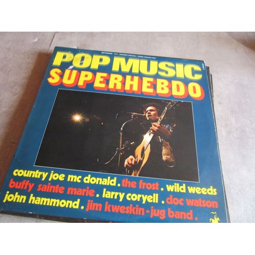33 Tours Pop Music Contry Joe Donald : Frost Wild Weeds Buffy Sainte Marie : Larry Coryell Doc Waston J Hammond Jim Kweskin Jug Band (( Vanguard 519037 - 