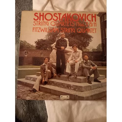 33 Tours Shostakovich, String Quartets N 3 & 11, Fitzwilliam String Quartet , L'oiseau-Lyre - 