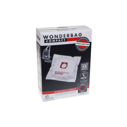 Boite de 5 sacs - Aspirateur (WB305120 MOULINEX, ROWENTA, TEFAL)
