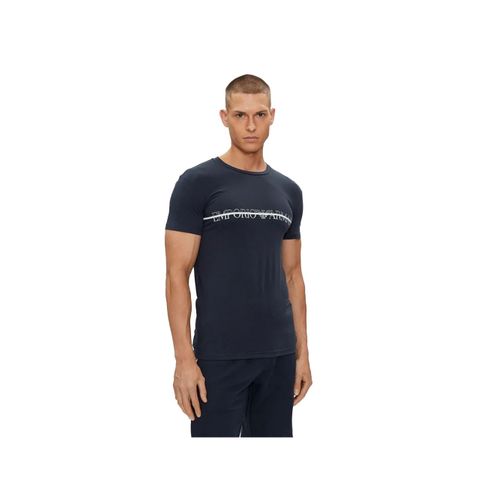 T Shirt Emporio Armani Eagle Ga Homme Bleu