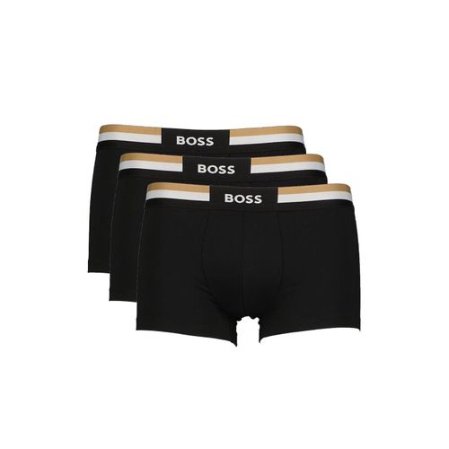 Boxer Boss Pack X3 Motion Homme Noir