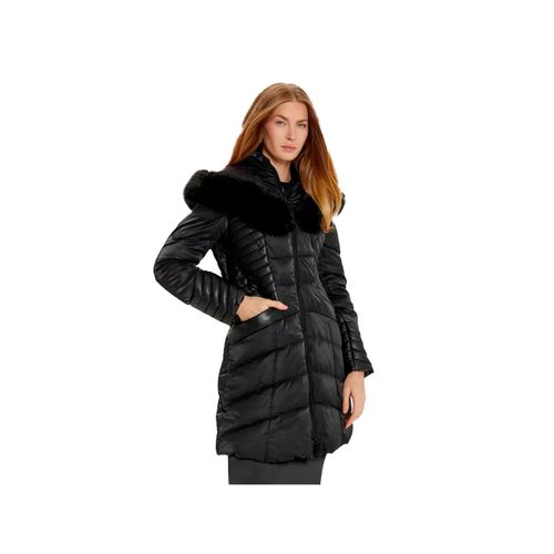 Manteau Guess New Oxana Femme Noir