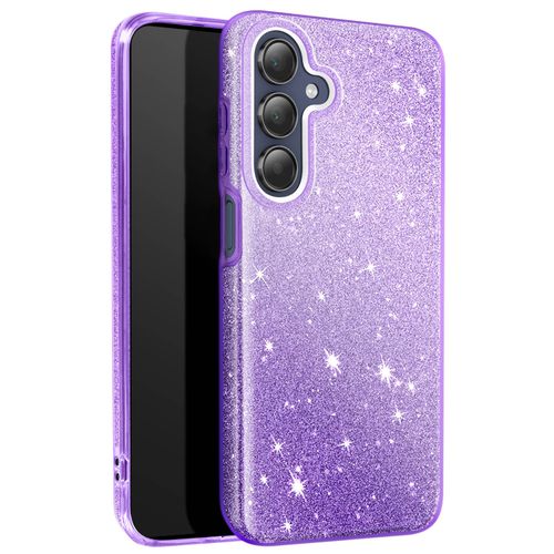 Coque Paillette Pour Samsung Galaxy A15 Silicone Ultra Fine Violet