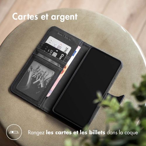 Imoshion Étui De Téléphone Portefeuille Xiaomi Redmi Note 14 Pro Plus (5g) Noir