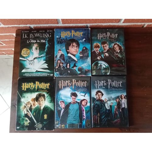 Lot De 6 Dvd Harry Potter