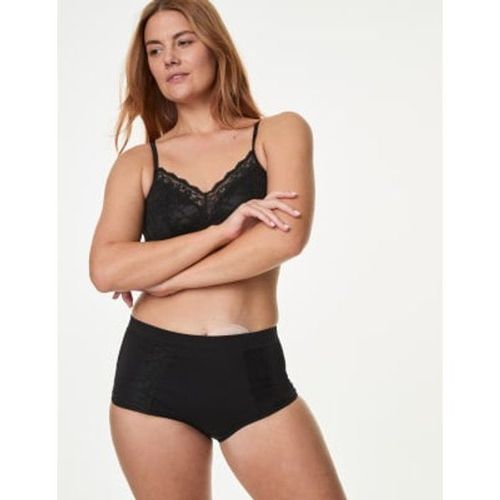 Lot De 3 Culottes En Coton Orné De Dentelle Noir