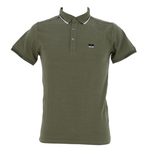 Polo Manches Courtes Sun Valley Polo Mc Kaki S