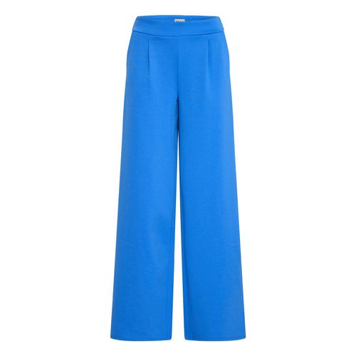 Pantalon Ichi Ihkate Sus Long Wide Pa2 Bleu Pétrole M