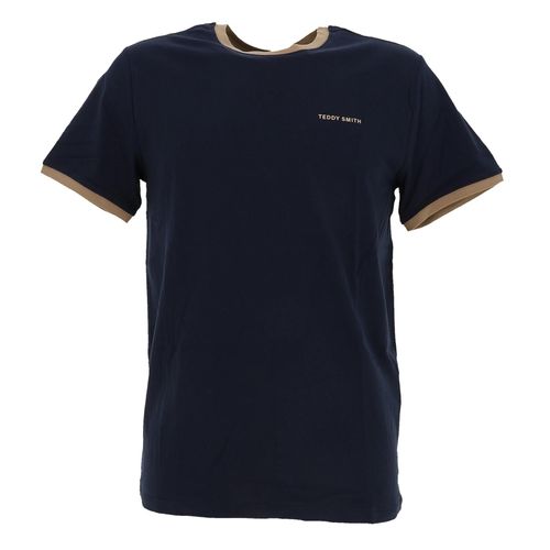 Tee Shirt Manches Courtes Teddy Smith The-Tee 2 R Mc Bleu Marine S