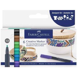Faber-Castell Creative Marker, Étui De 6 "Fairy Forest"