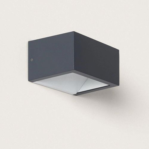 Applique Murale Led Extérieure 9 W Aluminium Éclairage Double Face Cct Sélectionnable Sheffield Anthracite