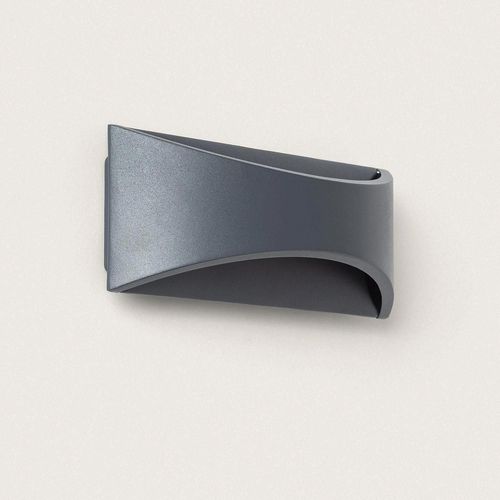 Applique Murale Extérieure Led 7 W Aluminium Éclairage Double Face Cct Sélectionnable Gedved Anthracite