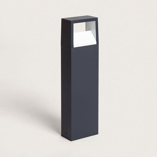 Balise Led 9w Extérieure Aluminium En Saillie Sur Pied 50cm Sheffield Anthracite