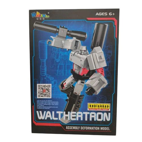 33023 Avec Bote - Modle D'assemblage D.I.Y. Kbb Transformation G1 Tf Shockwave Shockblast Hand Make Action Figure Robot Boys Toys Kids Gift