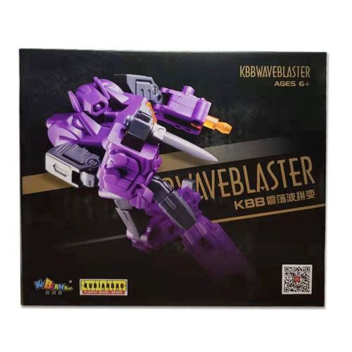 33024 Avec Bote - Modle D'assemblage D.I.Y. Kbb Transformation G1 Tf Shockwave Shockblast Hand Make Action Figure Robot Boys Toys Kids Gift