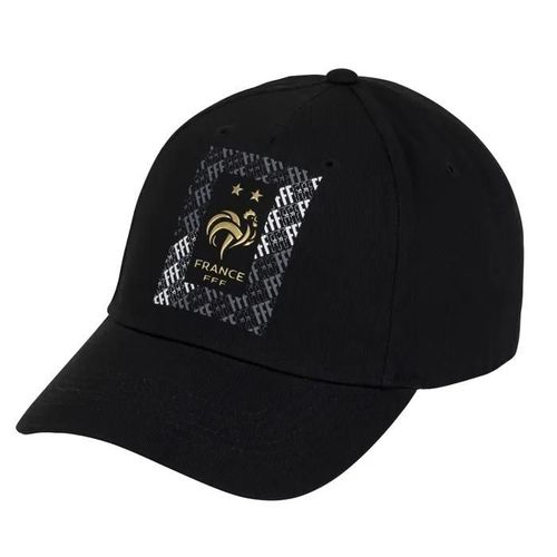 Taille Unique - Casquette Fff Collection Officielle Equipe De France De Football Noir