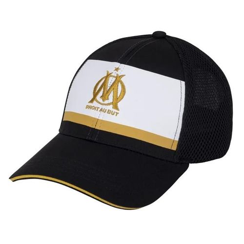 Taille Unique - Casquette Om Collection Officielle Olympique De Marseille Noir