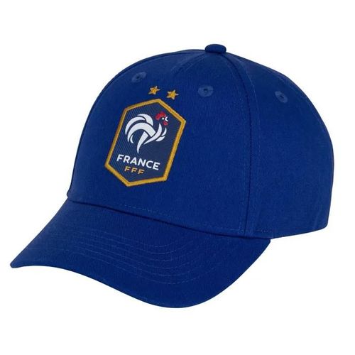 Taille Unique - Casquette Enfant Fff Collection Officielle Equipe De France De Football Bleu