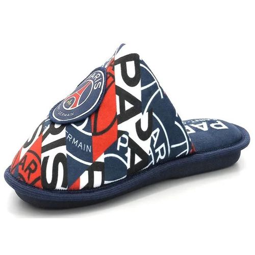 Chaussons Psg Collection Officielle Paris Saint Germain Couleur Bleu