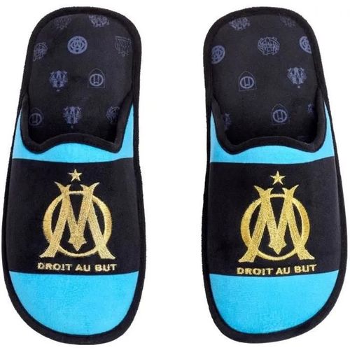 39 - Chaussons - Olympique De Marseille - Collection Officielle - Homme - Noir