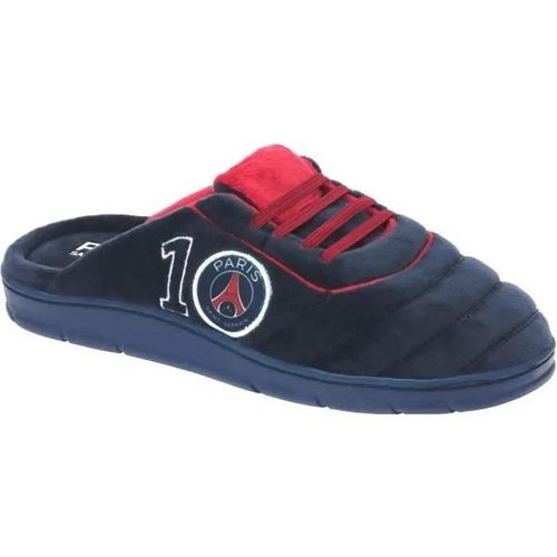 42 - Chaussons - Paris Saint Germain - Polyester - Bleu - Produit Officiel - Pour Adulte