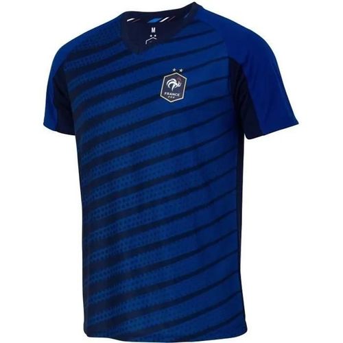 L - Maillot Supporter Fff - Collection Officielle Equipe De France De Football