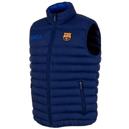 S - Doudoune Sans Manche Barça - Collection Officielle Fc Barcelone